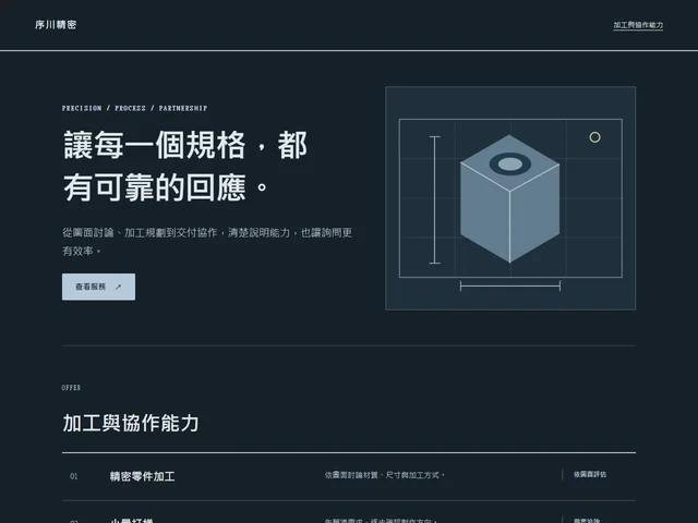 製造・工程版面預覽